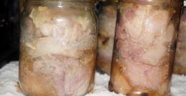 Мясная тушенка в домашних условиях