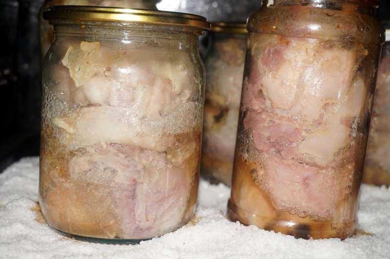 мясная тушенка в домашних условиях