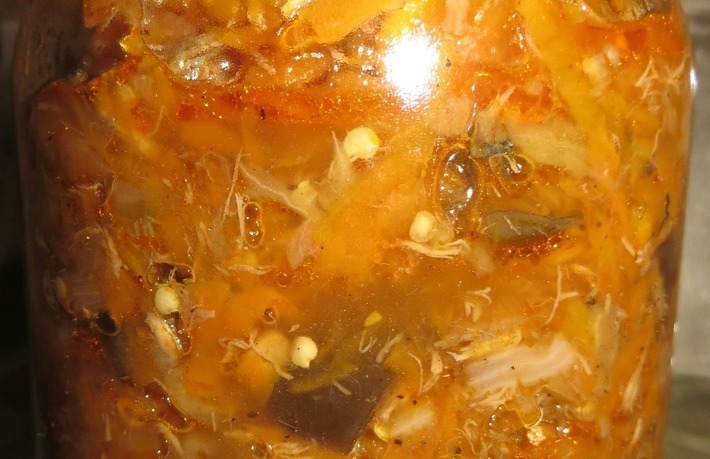 скумбрия в масле в домашних условиях