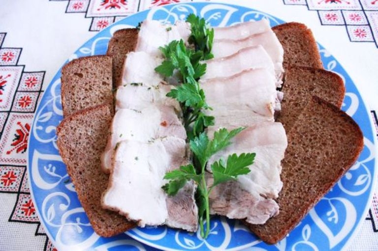 как засолить сало в рассоле