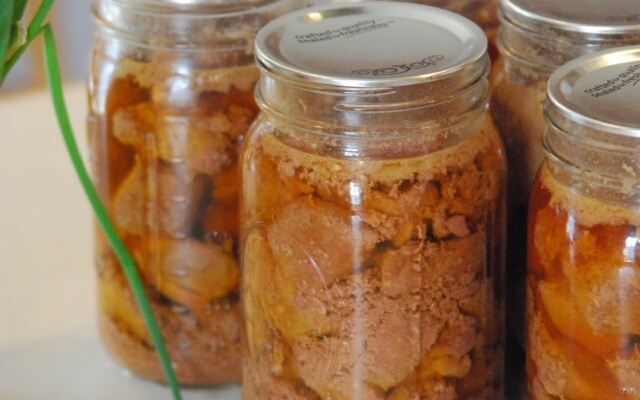 тушенка из курицы в духовке