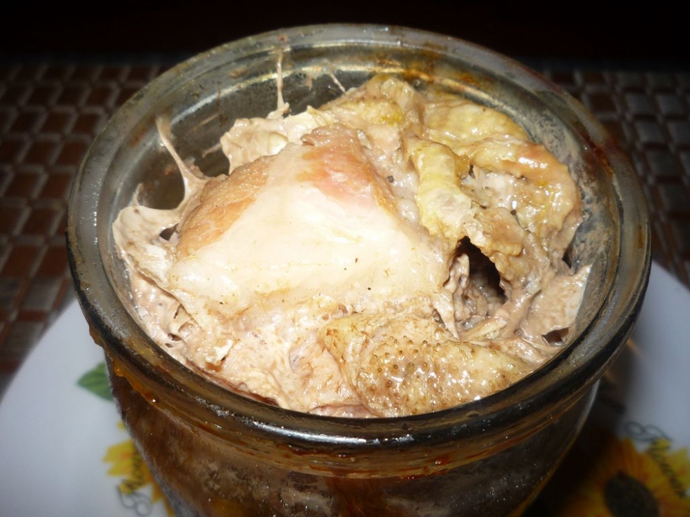 тушенка из курицы в духовке