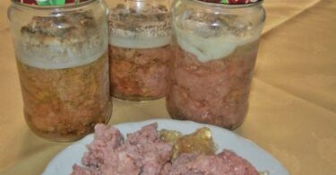 Домашняя тушенка из свинины