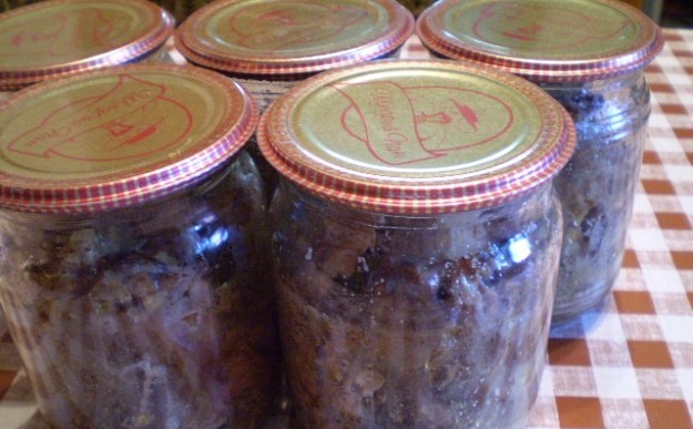 тушенка из утки на зиму