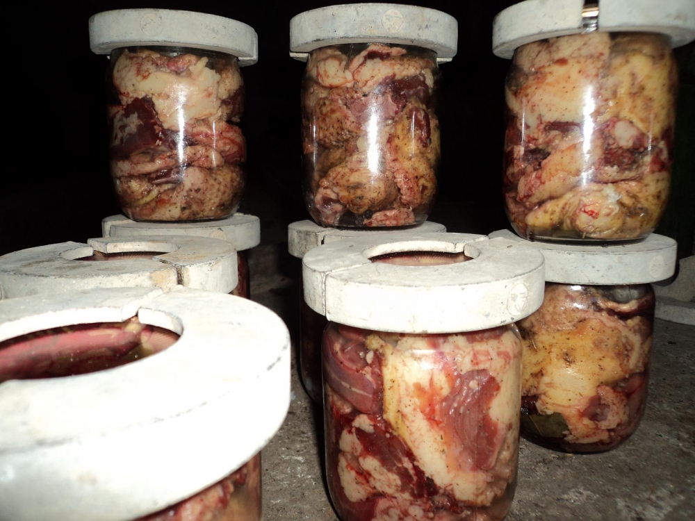 тушенка из утки в духовке