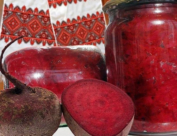 борщевка на зиму из свеклы и моркови