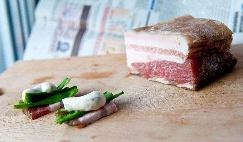 засолка сала сухим способом с чесноком
