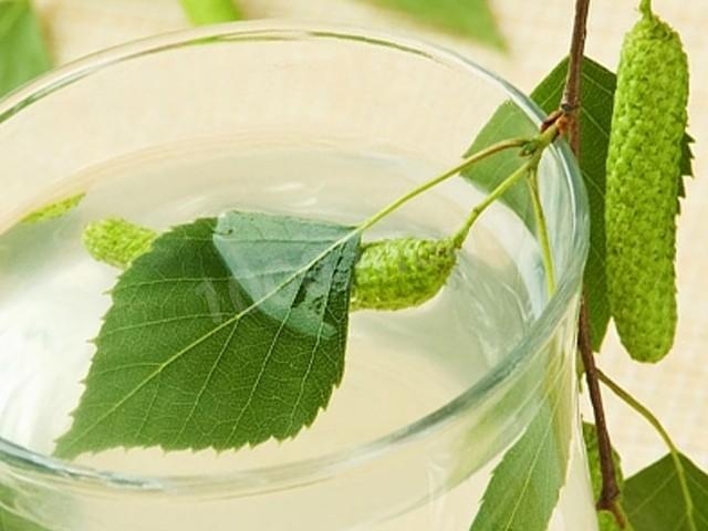 березовый сок с изюмом