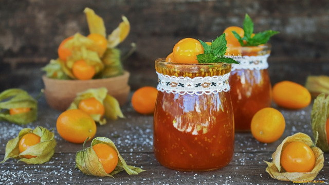 салат из физалиса на зиму рецепты