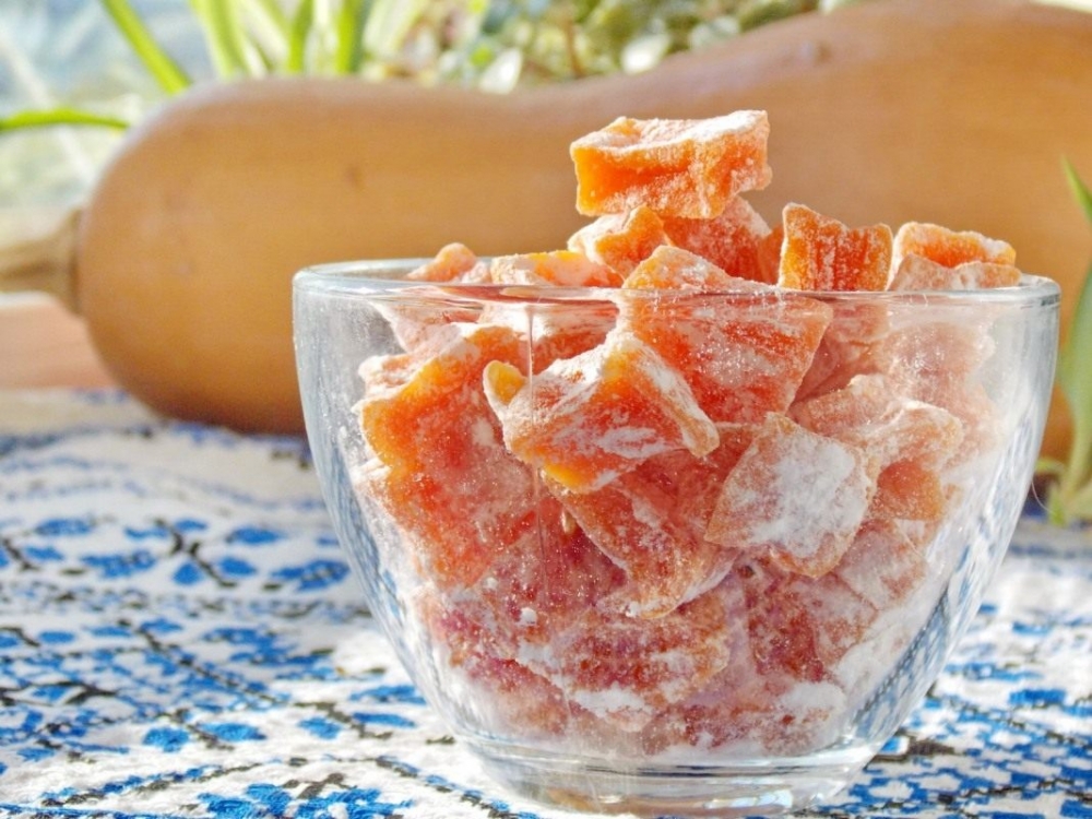 цукаты из тыквы в домашних условиях