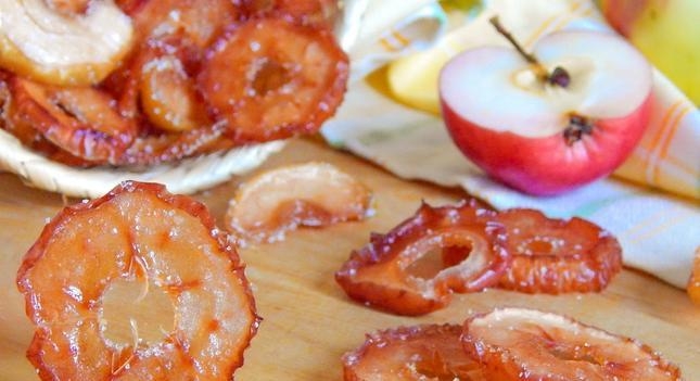 цукаты из яблок быстрый рецепт