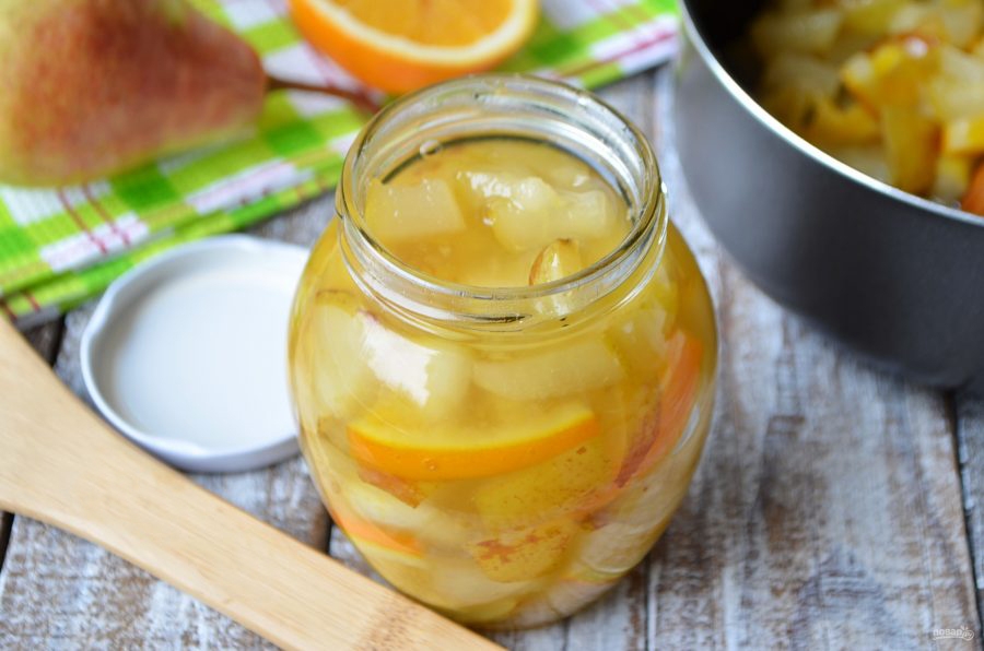 конфитюр из груш