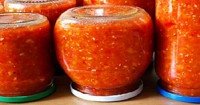 горлодер с чесноком вкусный рецепт на зиму