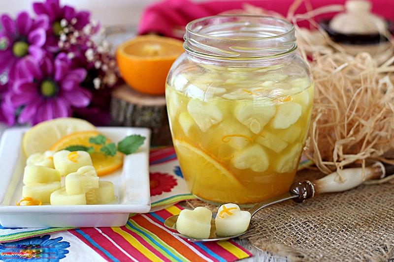 кабачки как ананасы