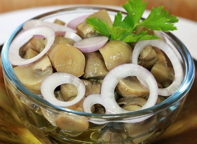 соленые шампиньоны быстрого приготовления