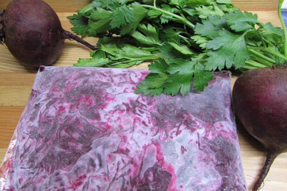 заморозка свеклы на зиму в домашних условиях