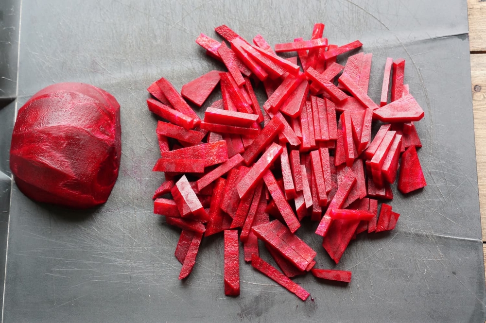 как заморозить свеклу на зиму в морозилке