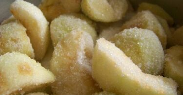 Заморозка яблок на зиму