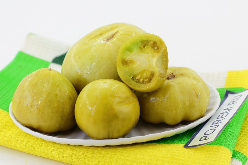 как засолить зеленые помидоры