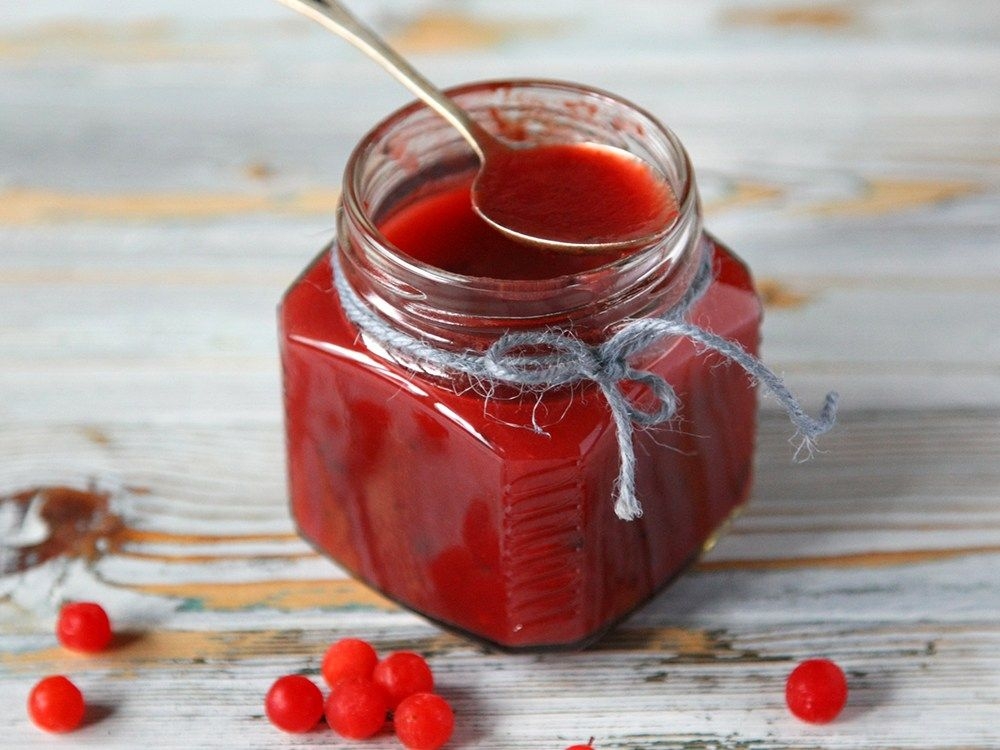 заготовка калины на зиму с медом