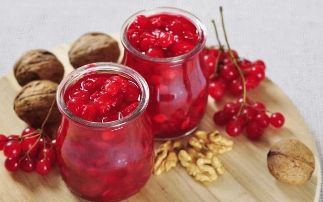 заготовка калины на зиму с медом