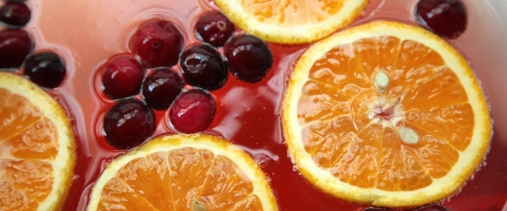 клюква с апельсином и лимоном на зиму