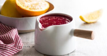 Клюква с апельсином и лимоном на зиму