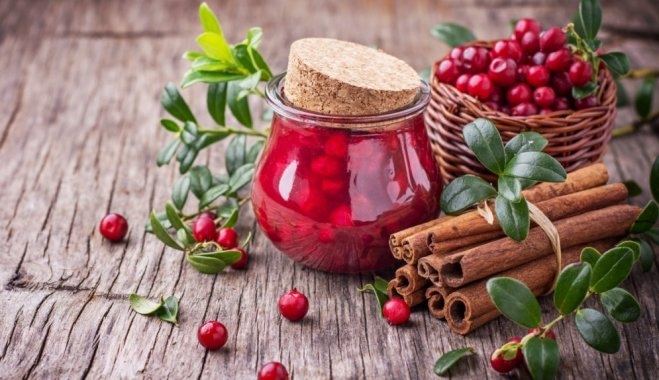 клюква с сахаром на зиму без варки