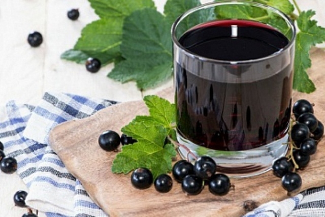 компот из замороженной черной смородины