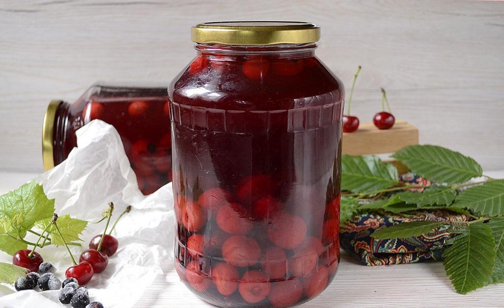 компот из черной смородины