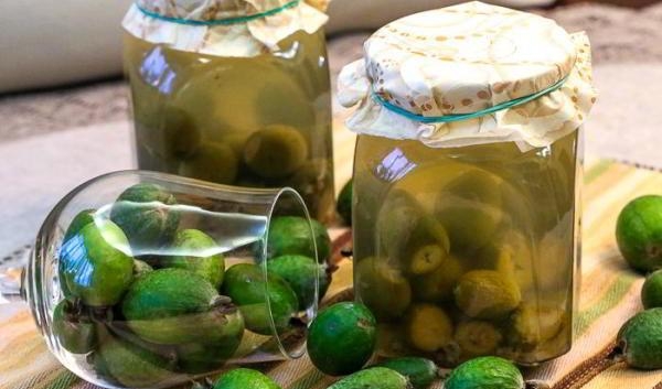 компот из фейхоа на зиму рецепт