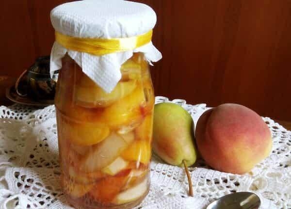 компот из груш на зиму простой рецепт