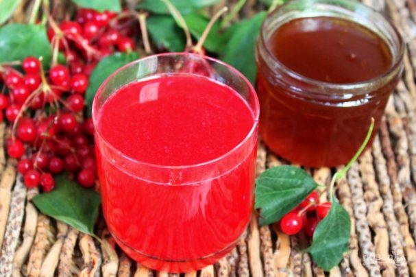 компот из калины и яблок