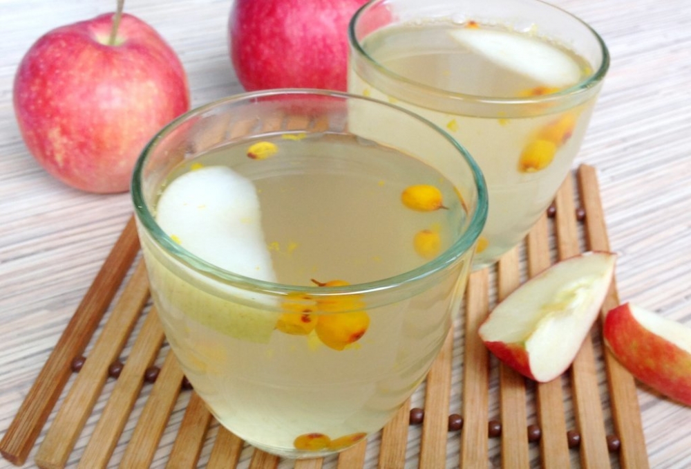 компот из облепихи на зиму простой рецепт