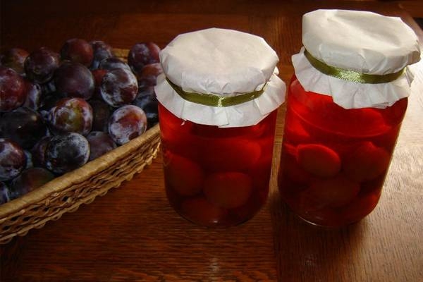 компот из слив на зиму рецепты