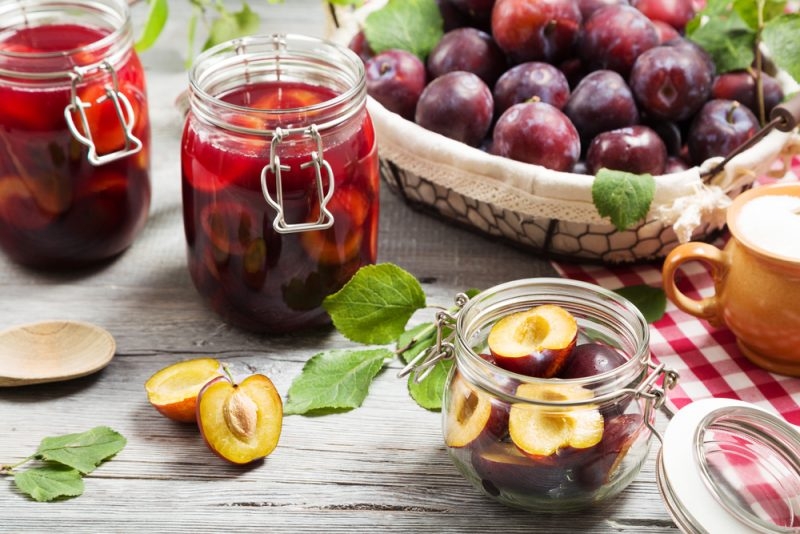 компот из слив на зиму рецепты