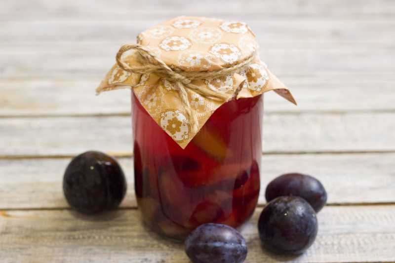 компот из сливы на зиму простой рецепт