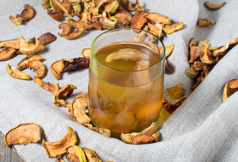 компот из сухих яблок