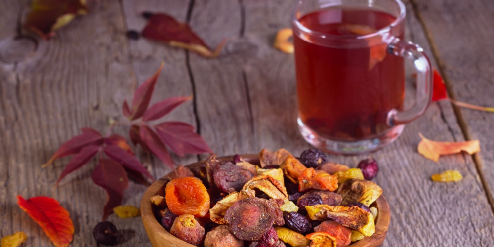 компот из сухих яблок