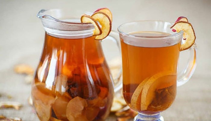 компот из сушеных яблок рецепт