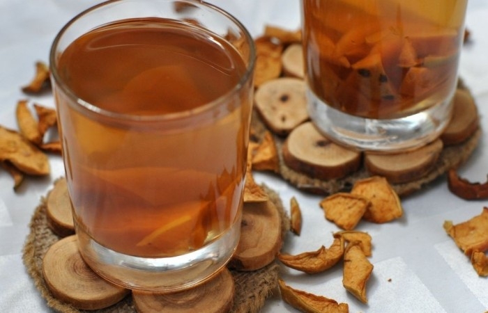 компот из сухих яблок