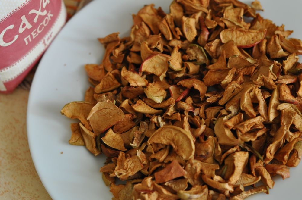 компот из сушеных яблок рецепт