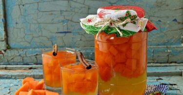 Тыквенный компот на зиму