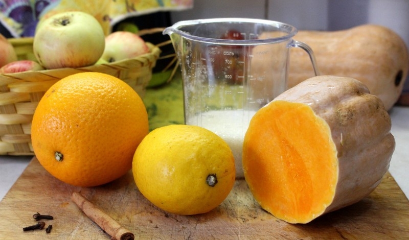 компот из тыквы на зиму как ананас