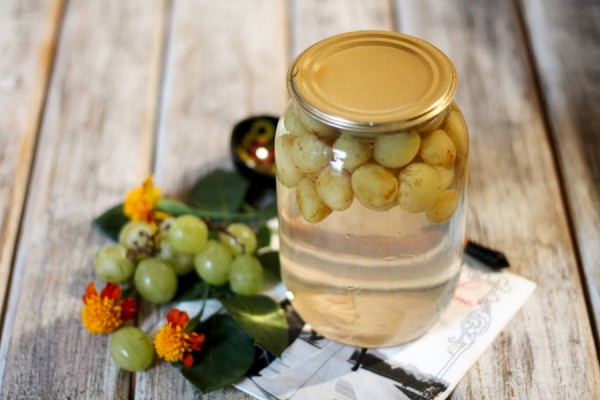 компот из винограда на зиму рецепты