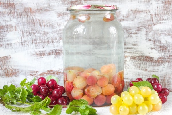 компот из винограда на зиму рецепты