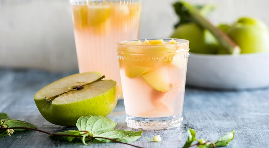 вкусный компот из яблок