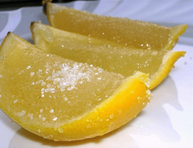 лимоны с сахаром в банке на зиму