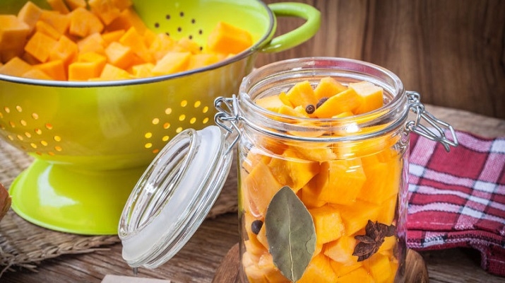 маринованная тыква на зиму без стерилизации