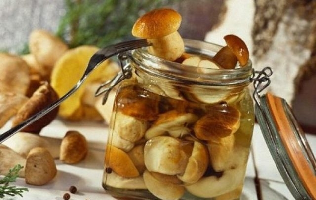 грибы маринованные быстрого приготовления